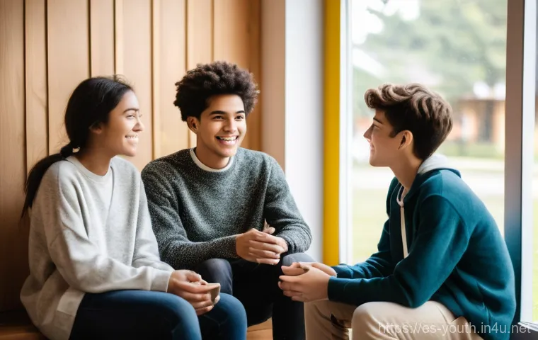 청소년상담사로서 자아성찰의 중요성 - **Prompt 1: Inner Compass of Self-Reflection**
    "A serene adult, appearing gender-neutral, stands...