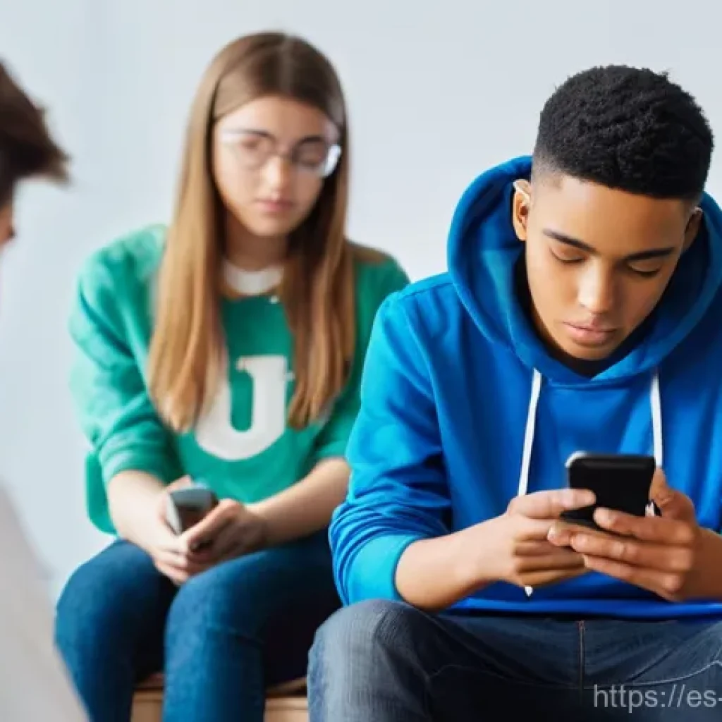 청소년상담사 시험을 위한 필수 학습자료 - **Prompt:** A diverse group of modern teenagers, approximately 15-18 years old, sitting comfortably ...